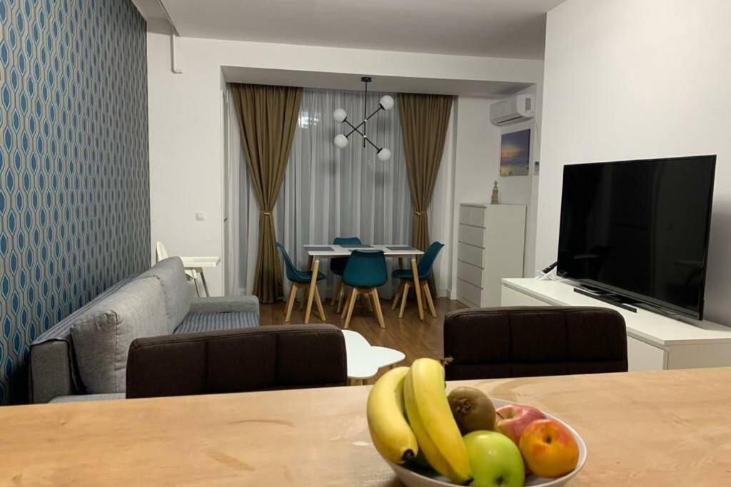 Andreve Apartment By Onix Blue Mamaia Nord, Baby Friendly, Private Parking Năvodari Exteriör bild