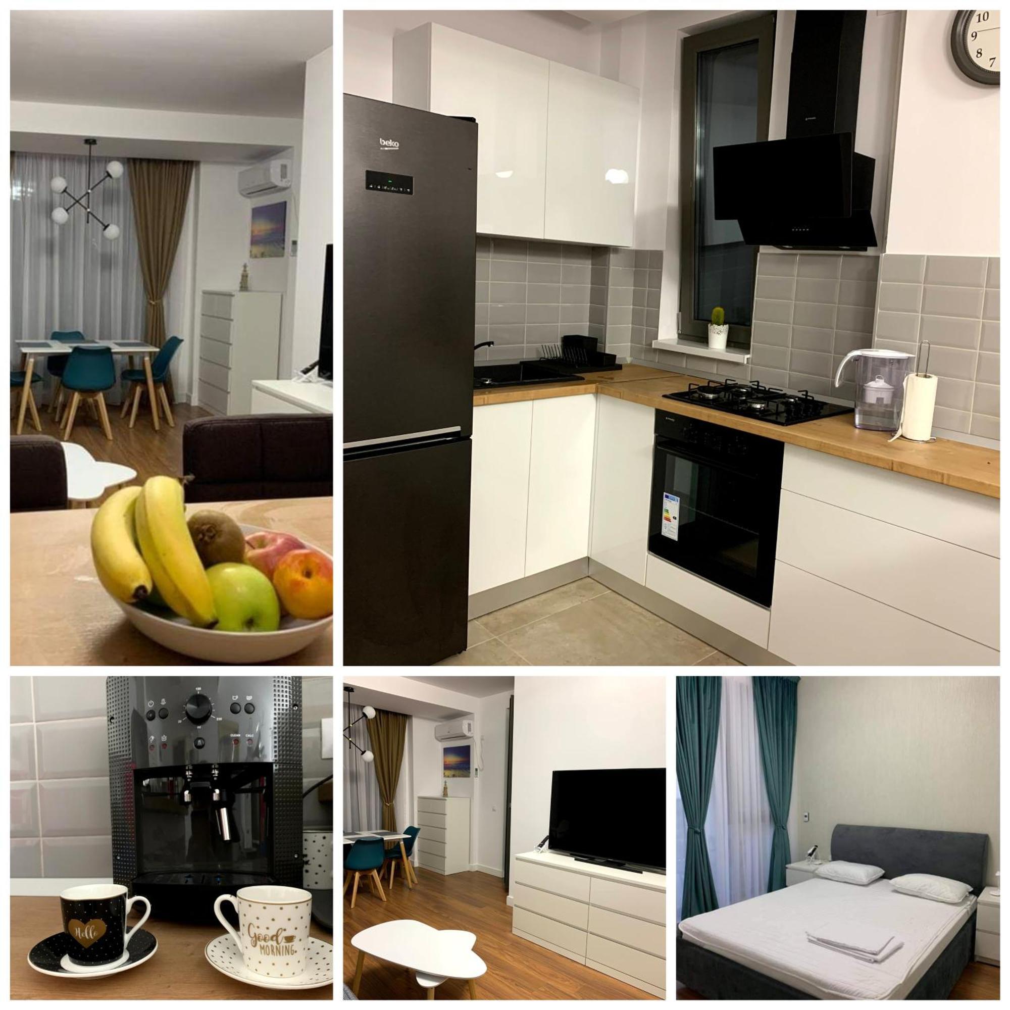 Andreve Apartment By Onix Blue Mamaia Nord, Baby Friendly, Private Parking Năvodari Exteriör bild